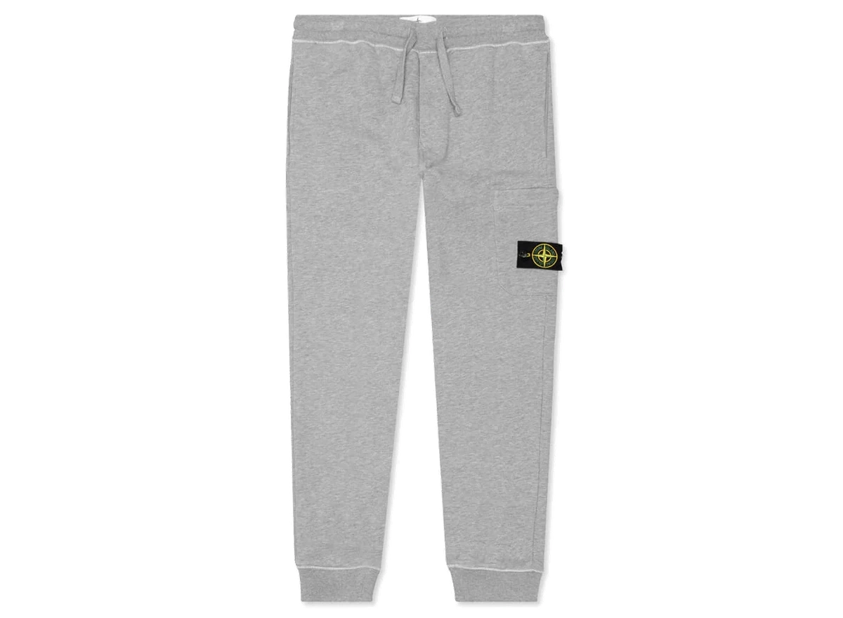 Foto del prodotto Stone Island Fleece Cargo Sweatpants 64551 Melange Grey