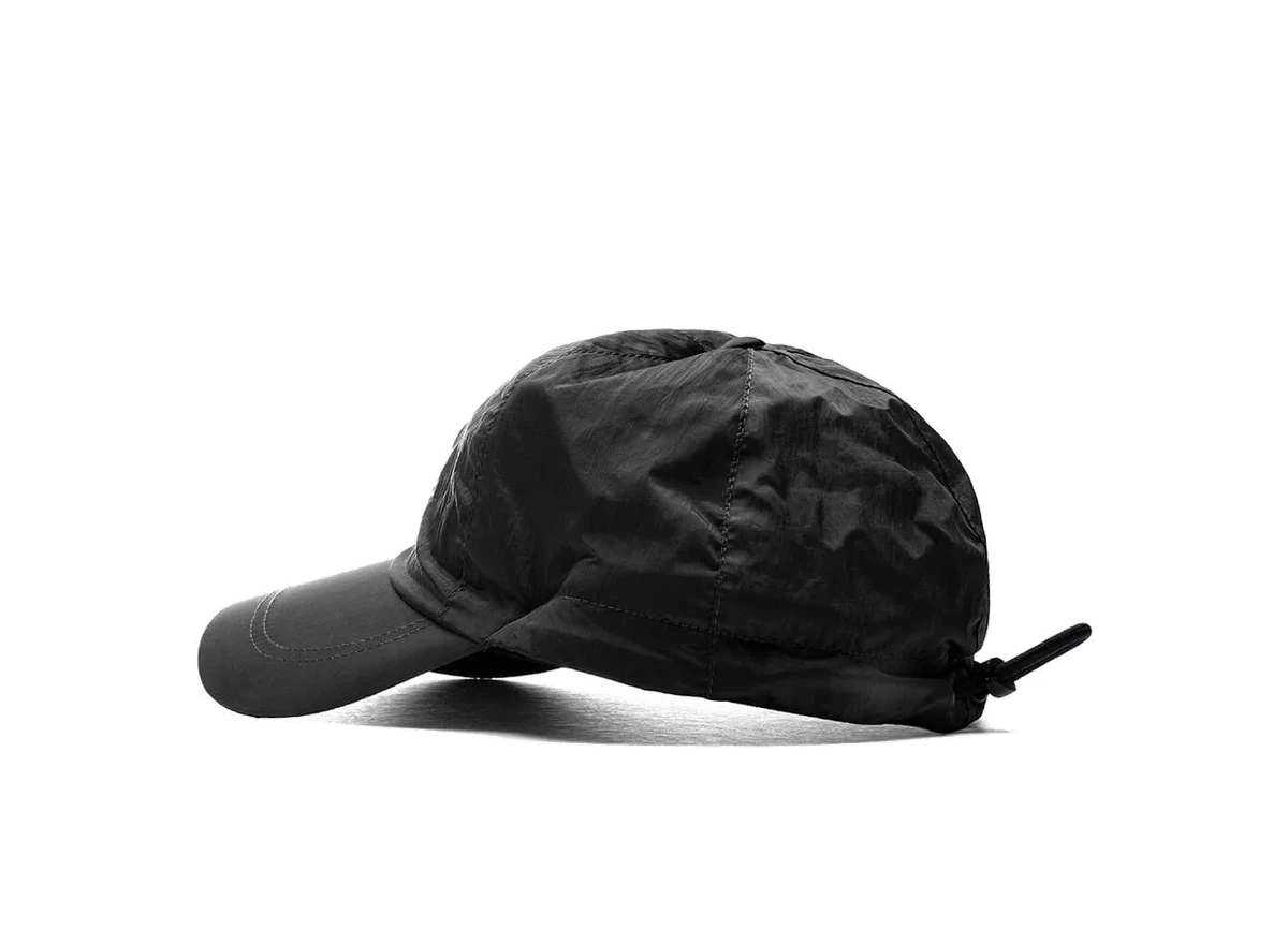 Stone Island 6 Panel Cap 99576 Black - Image 2