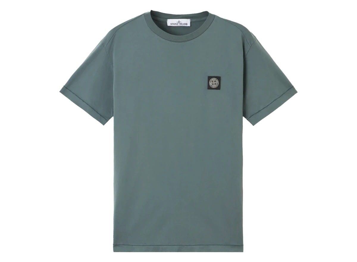 Stone Island Compass Logo T-Shirt Green Produktfoto