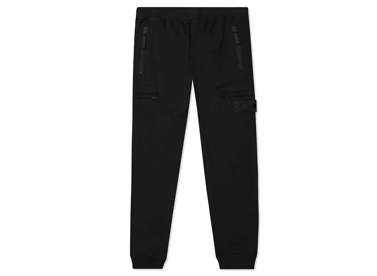 Foto del prodotto Stone Island Ghost Fleece Cargo Pants Black