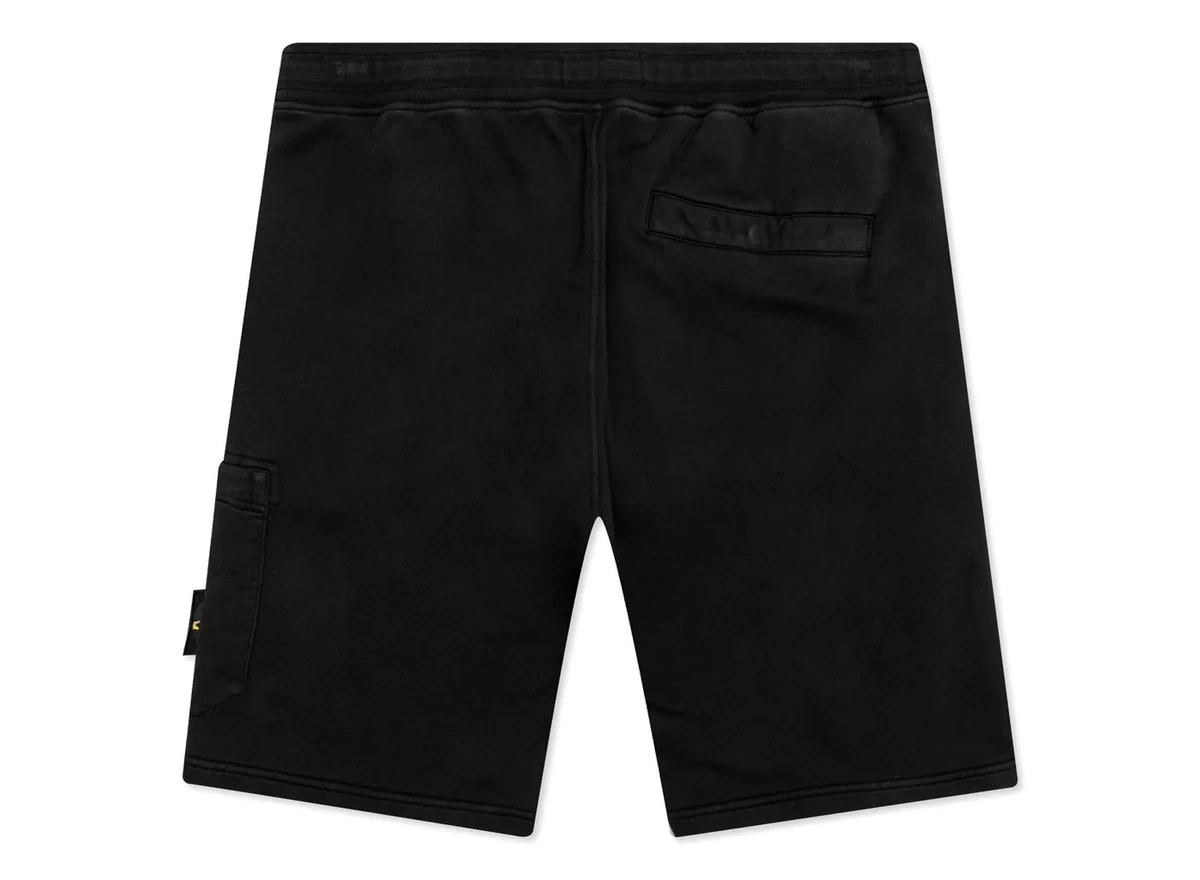 Stone Island Cargo Bermuda Shorts 64651 Black - Image 1