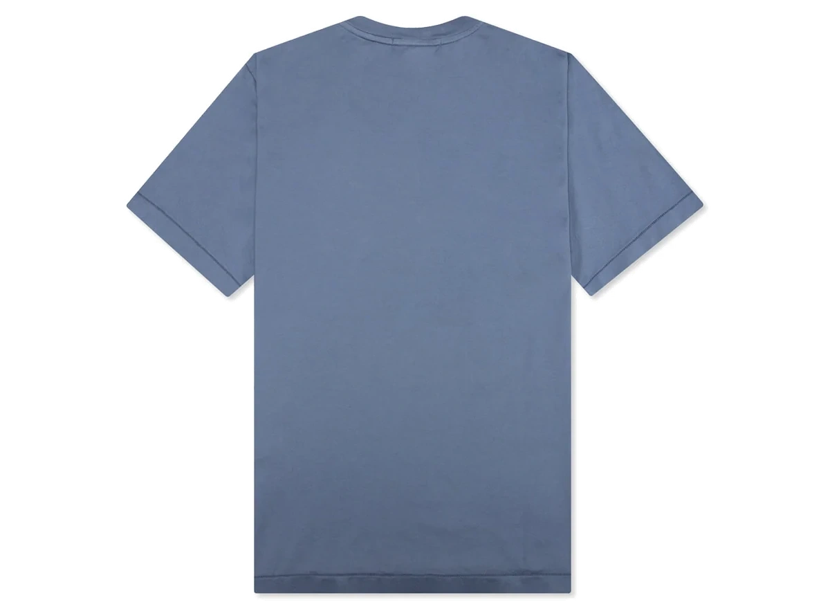 Stone Island Short Sleeve T-Shirt Avio Blue - Image 1