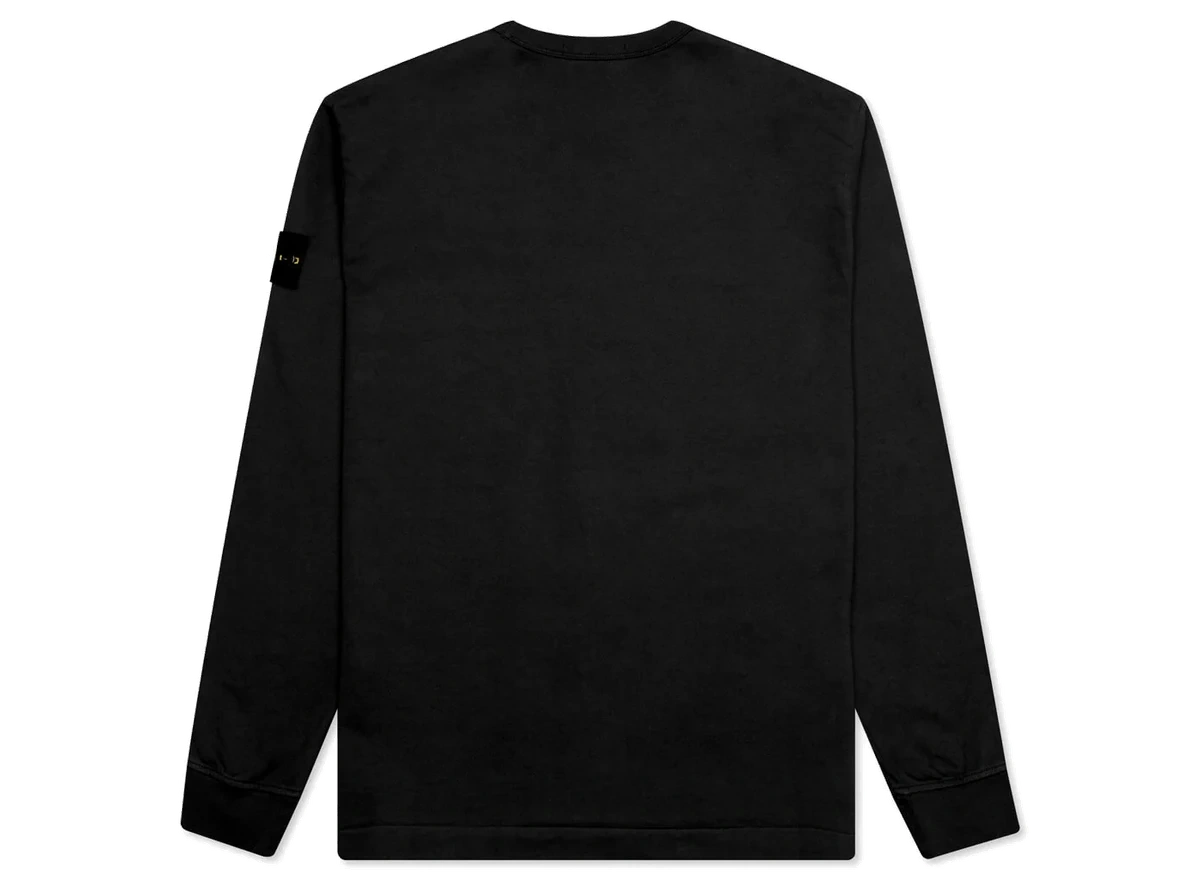 Stone Island Crewneck Sweatshirt 63051 Black - Image 1