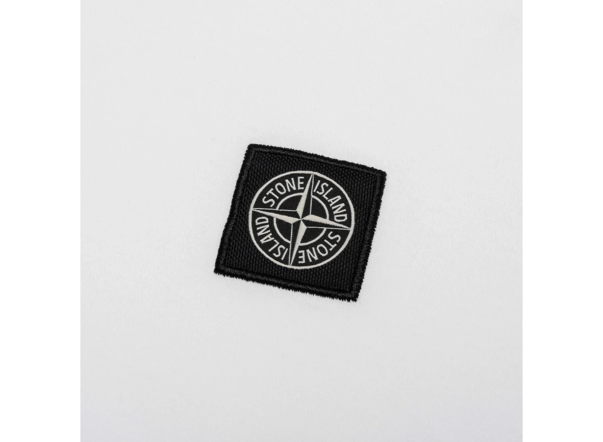 Stone Island Short Sleeve T-Shirt White - Image 2