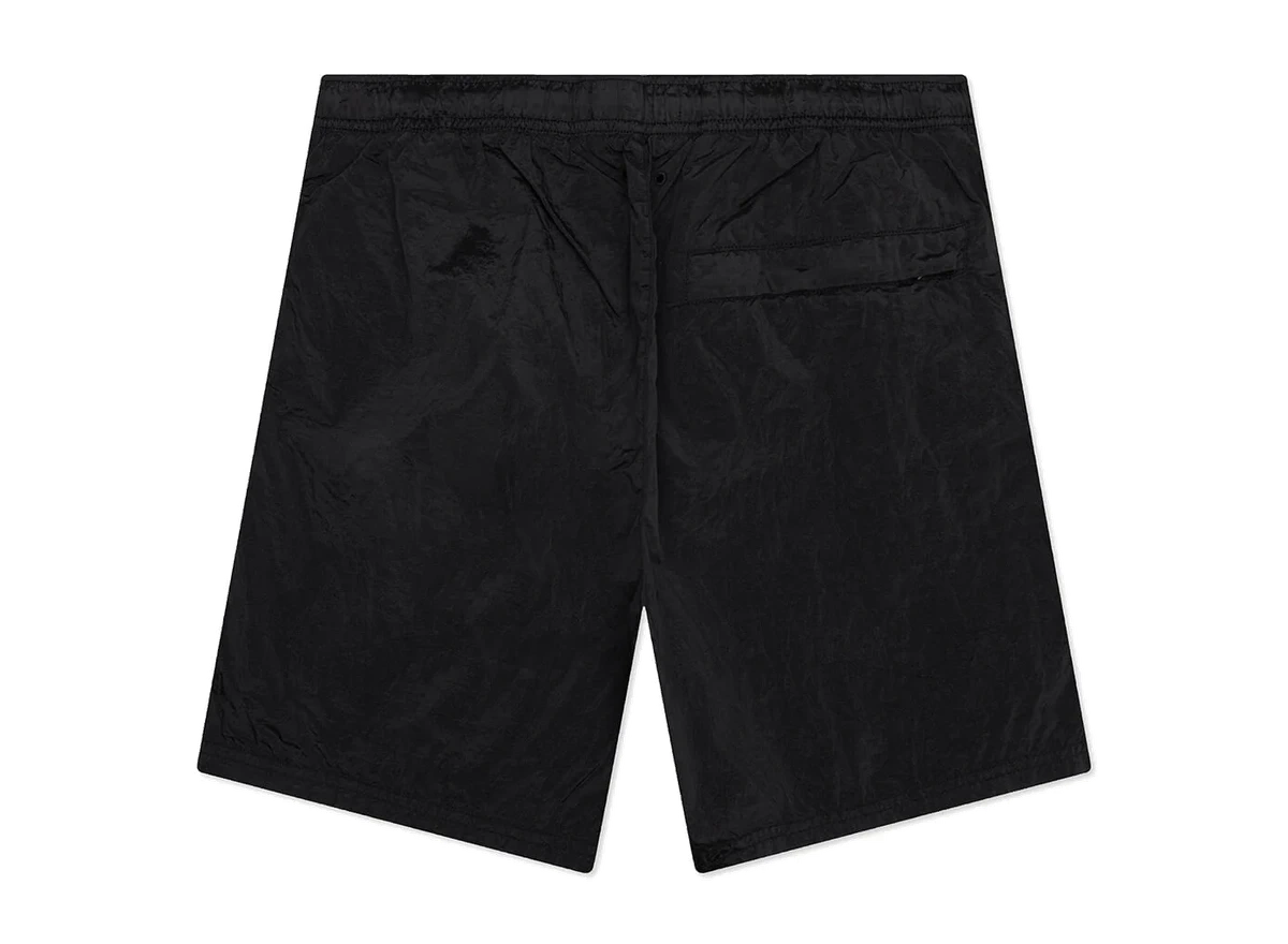 Stone Island Econyl Regenerated Nylon Swim Trunks Black - Image 1