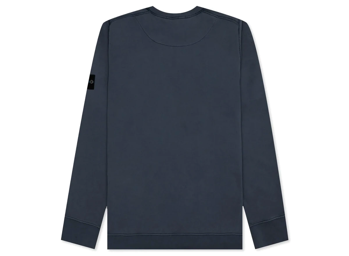 Stone Island Crewneck Sweatshirt 63051 Dark Blue - Image 1