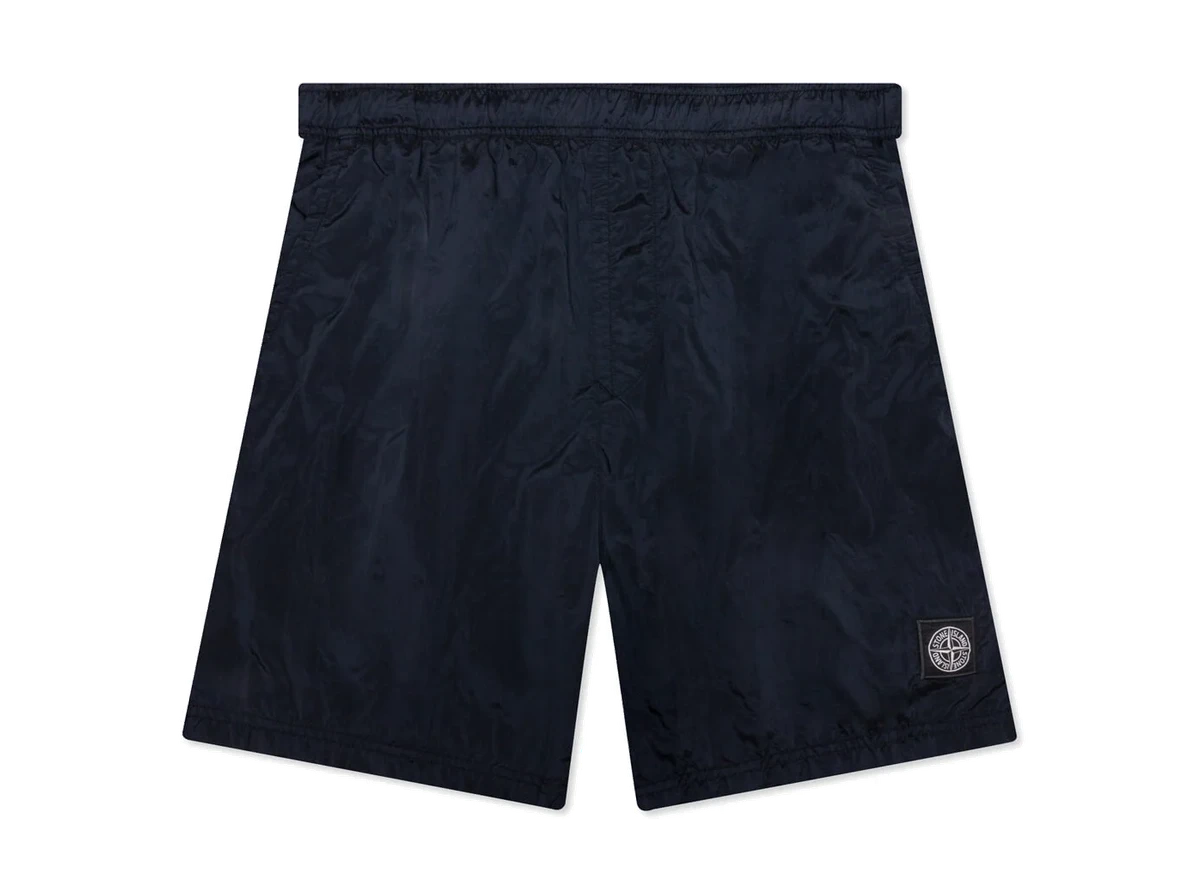 Stone Island Econyl Regenerated Nylon Swim Trunks Navy Blue product photo