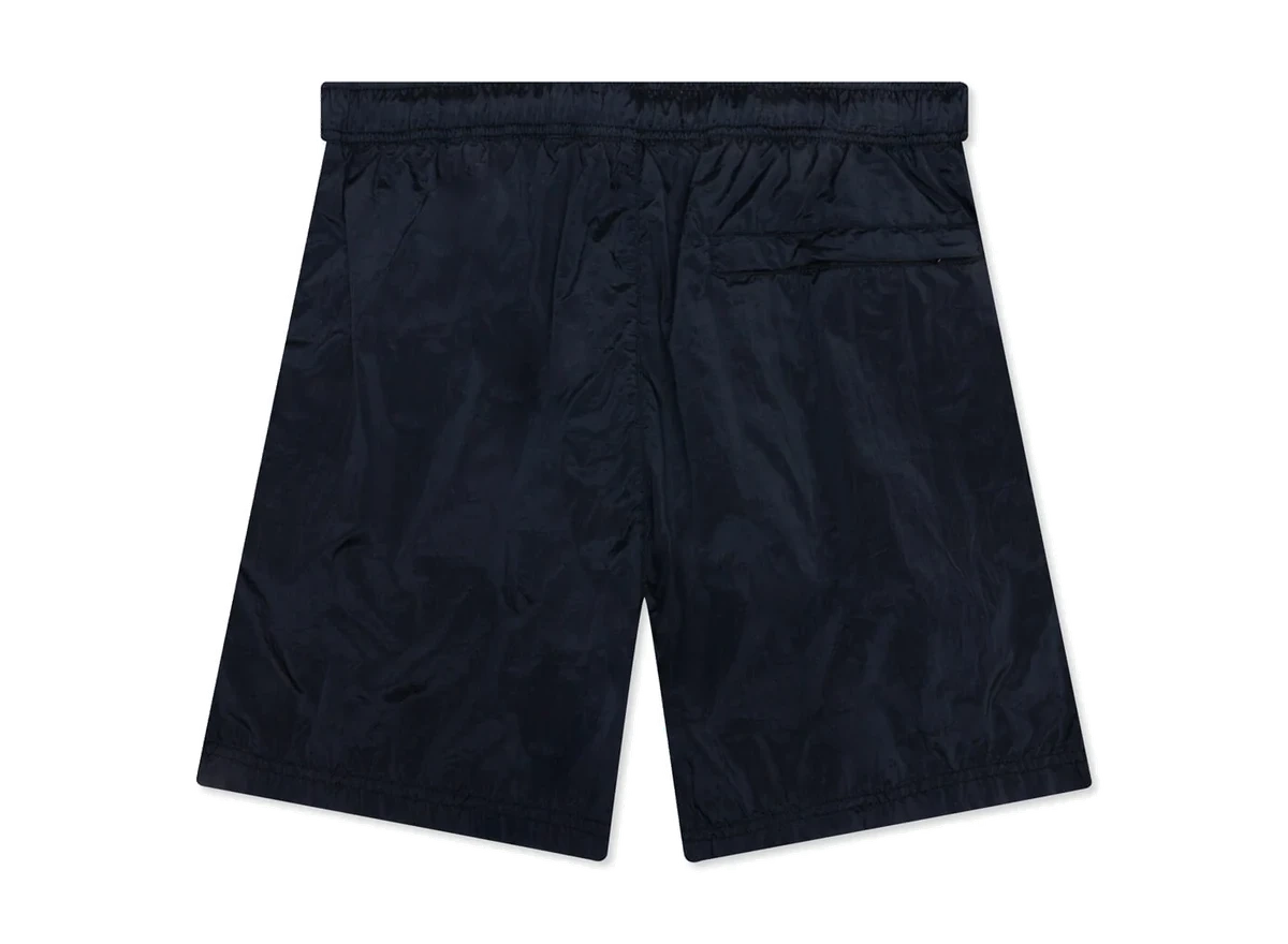Stone Island Econyl Regenerated Nylon Swim Trunks Navy Blue - Image 1