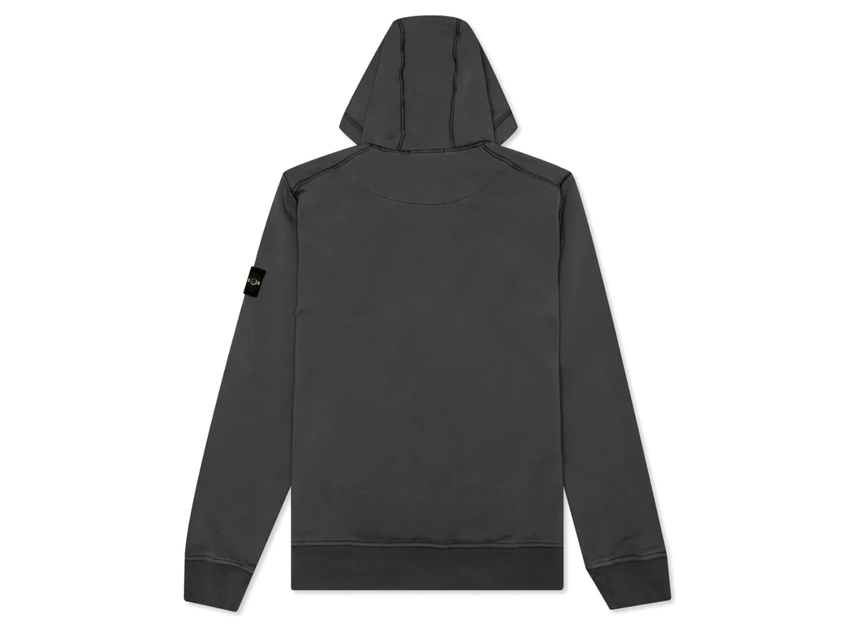 Stone Island Hooded Sweatshirt 64151 Charcoal - Image 1