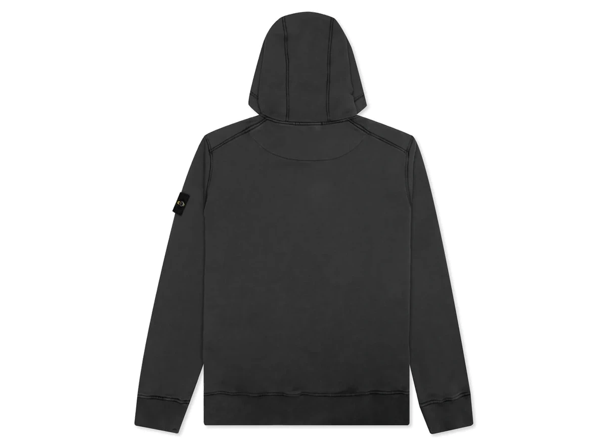 Stone Island Hooded Sweatshirt 64151 Charcoal - Image 1