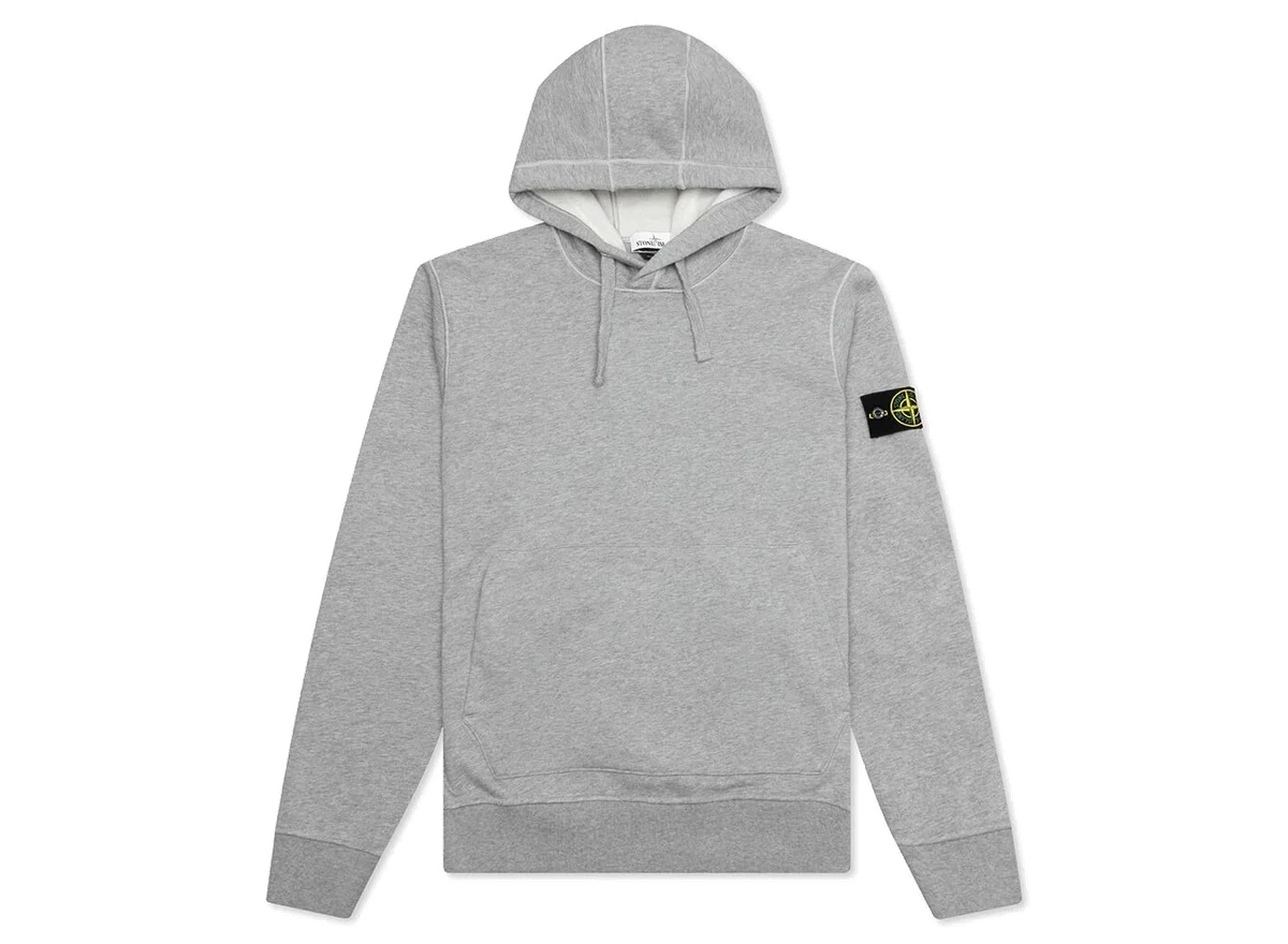 Foto del prodotto Stone Island Hooded Sweatshirt 64151 Melange Grey