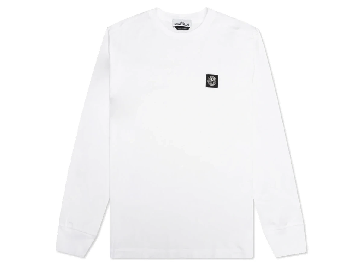 Foto del prodotto Stone Island Long Sleeve T-Shirt White