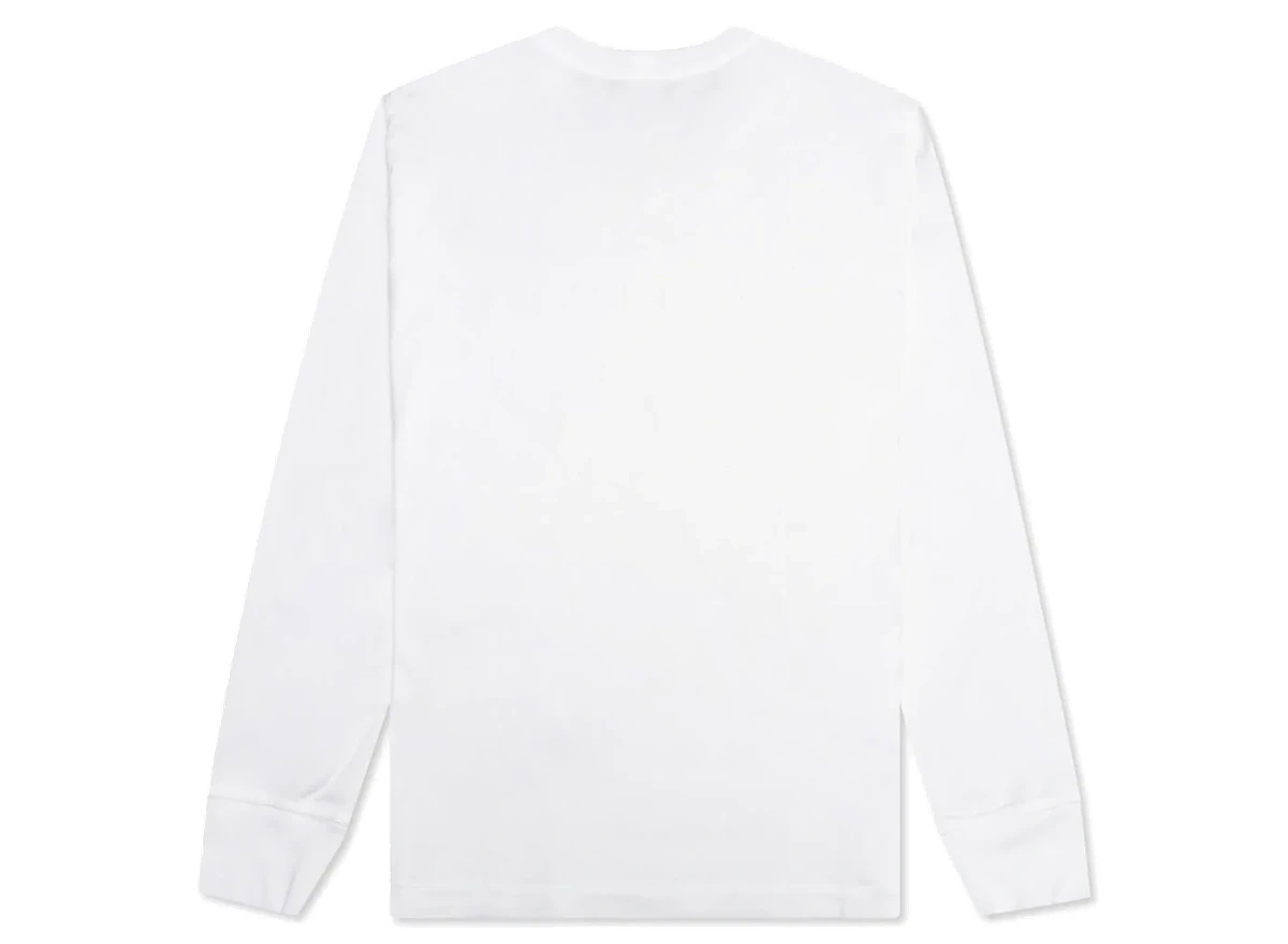 Stone Island Long Sleeve T-Shirt White - Image 1