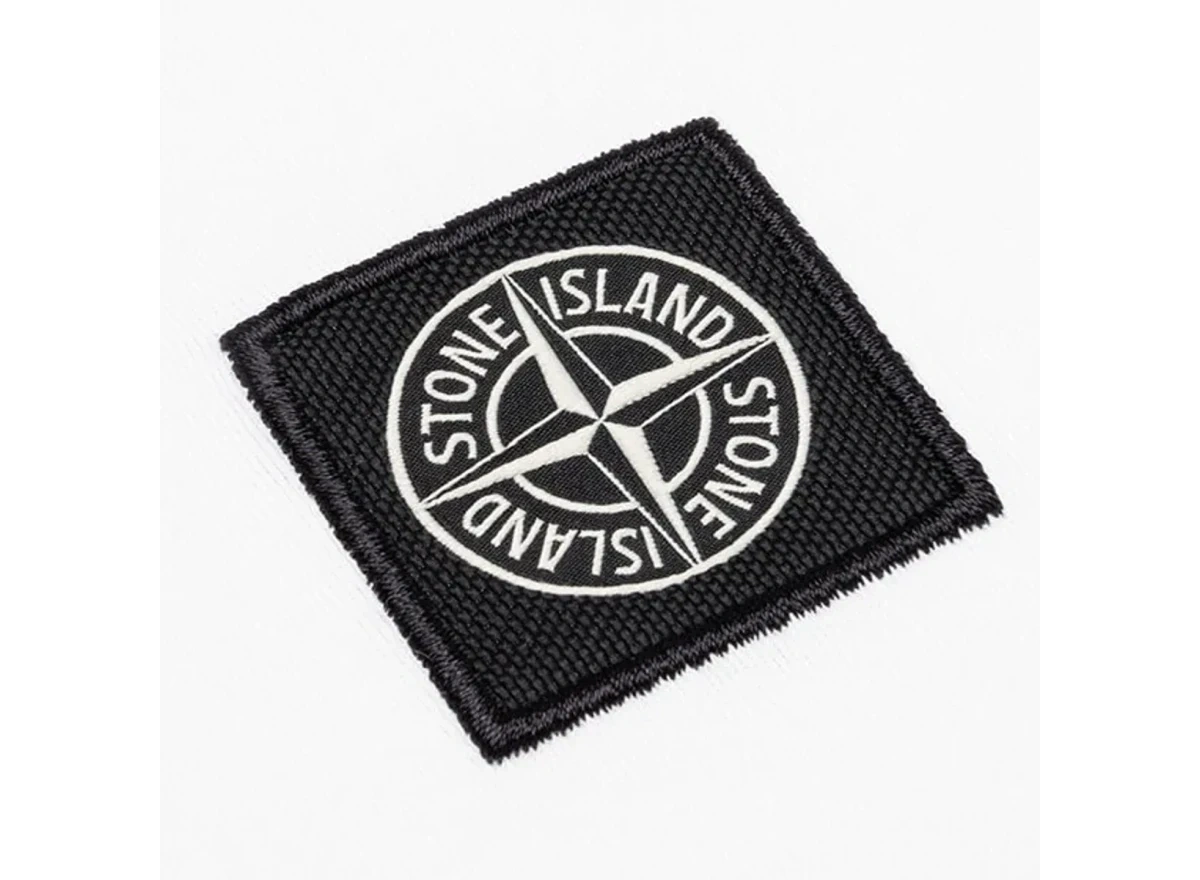 Stone Island Long Sleeve T-Shirt White - Image 2