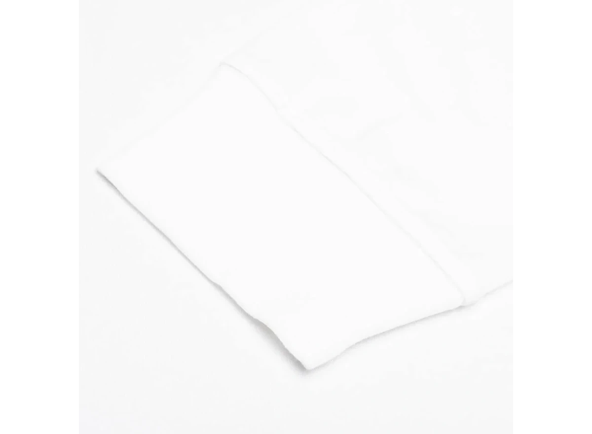 Stone Island Long Sleeve T-Shirt White - Image 3