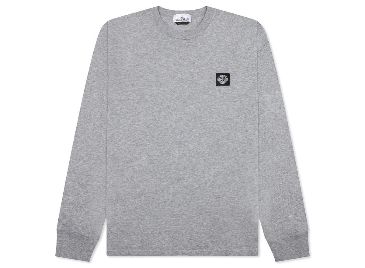 Foto del prodotto Stone Island Long Sleeve T-Shirt Melange Grey