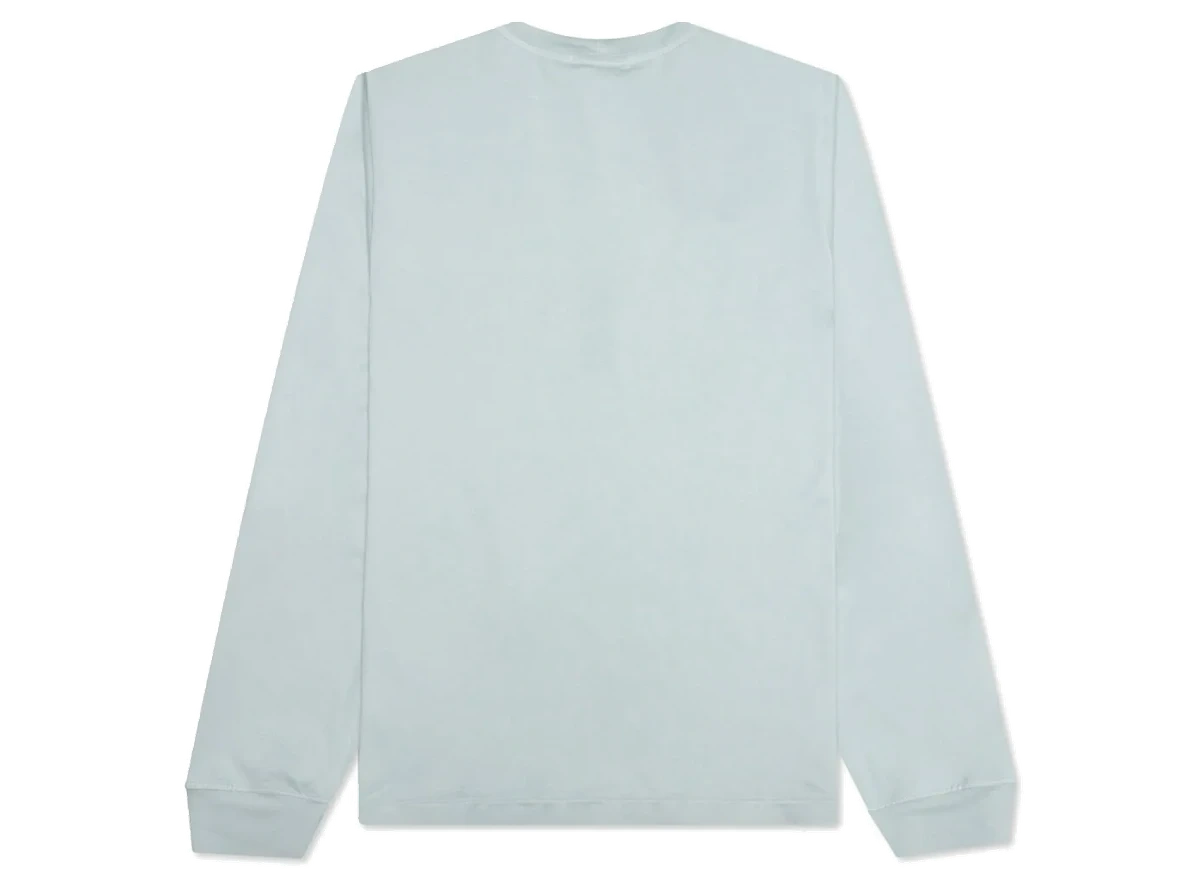 Stone Island Long Sleeve T-Shirt Pearl Grey - Image 1