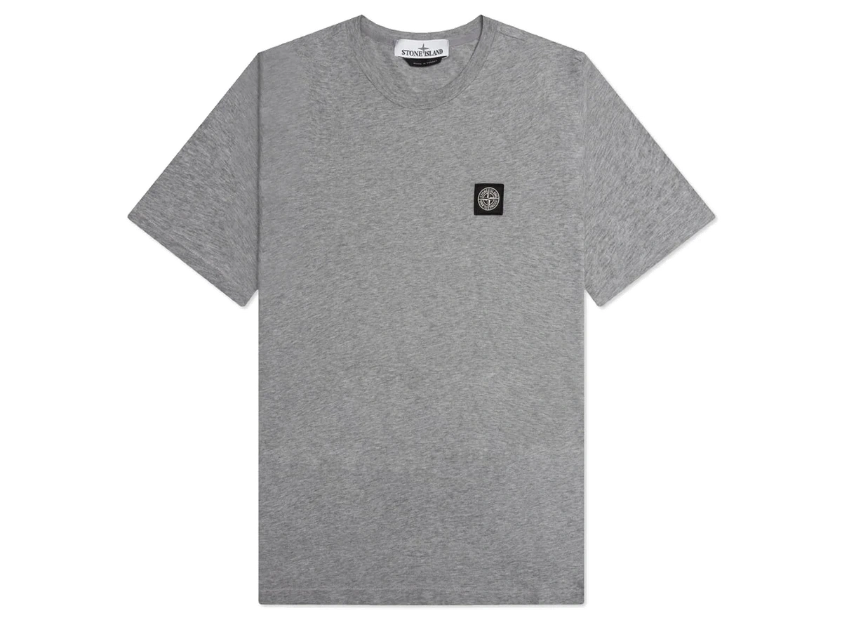 Foto del prodotto Stone Island Short Sleeve T-Shirt Melange Grey