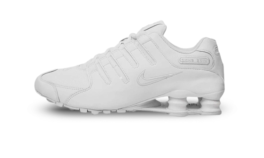 Nike Shox NZ Triple White Produktfoto