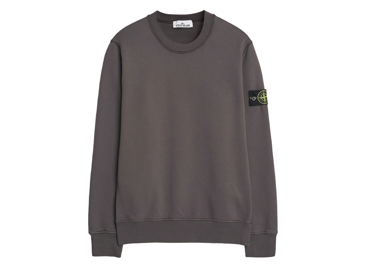 Stone Island Felpa Crewneck Charcoal Produktfoto