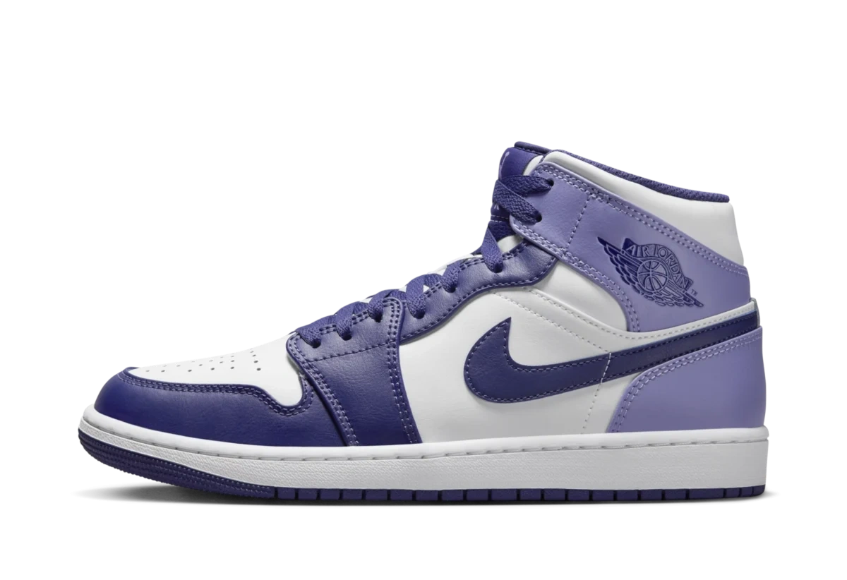 Jordan 1 Mid Blueberry - Image 1