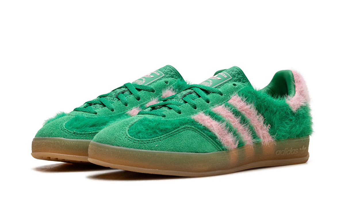 adidas Gazelle Indoor Green Glow Pink (W) - Image 1