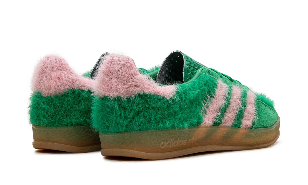 adidas Gazelle Indoor Green Glow Pink (W) - Image 2