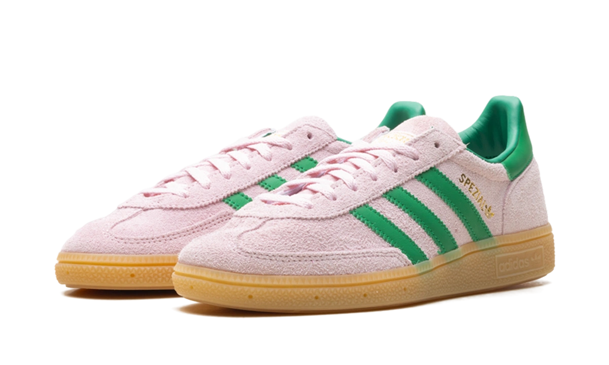 adidas Handball Spezial Clear Pink Green Gold (W) - Image 1