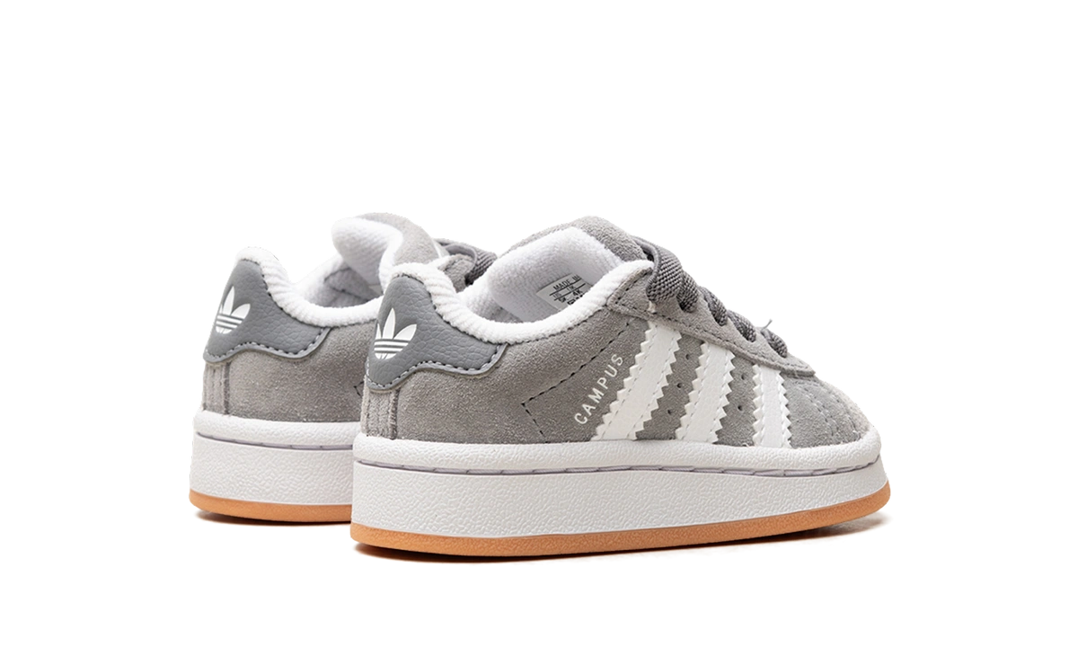 adidas Campus 00s Comfort Closure Grey Cloud White Gum (TD) - Image 2