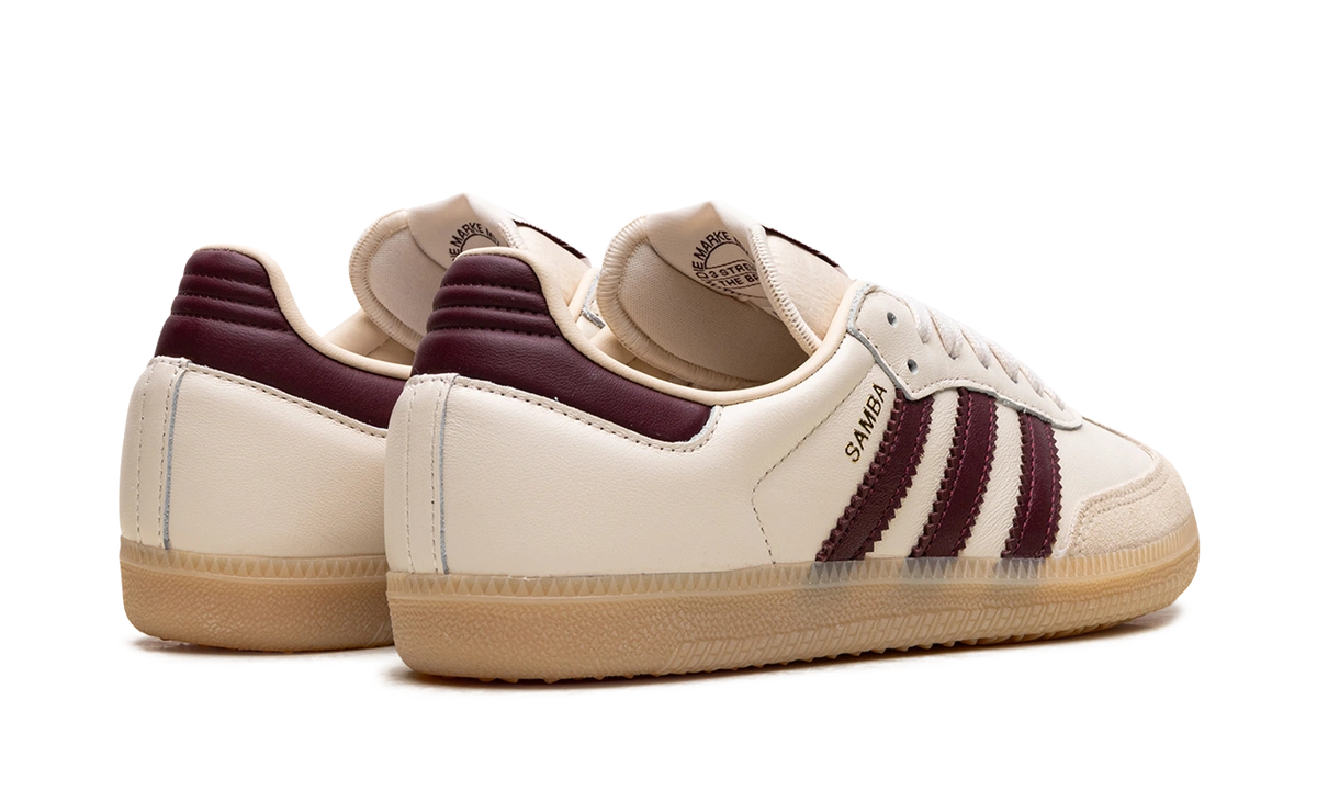 adidas Samba OG Wonder White Shadow Red - Image 2