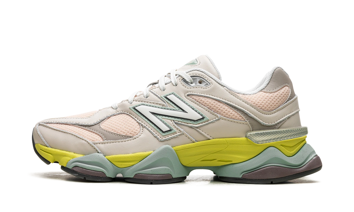 New Balance 9060 Moonbeam Vintage Rose Lime product photo