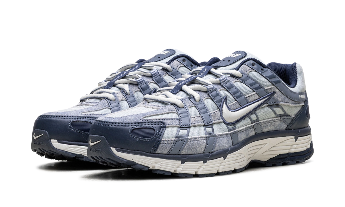 Nike P-6000 SE Worn Blue Denim - Image 1