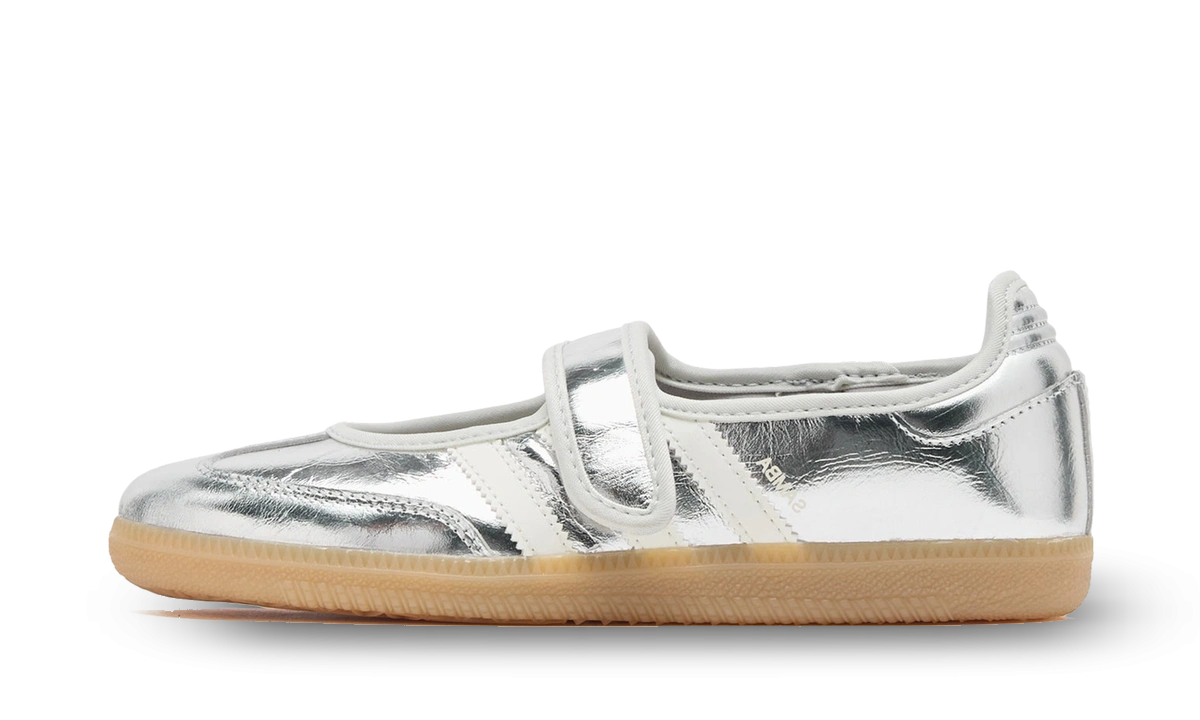 adidas Samba Jane Silver Cracked Metallic Silver (W)