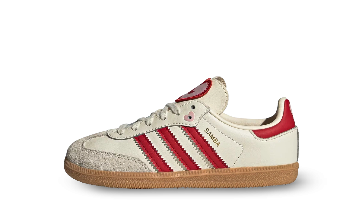 Photo du produit adidas Samba OG Valentine's Day Cream White Scarlet (PS)
