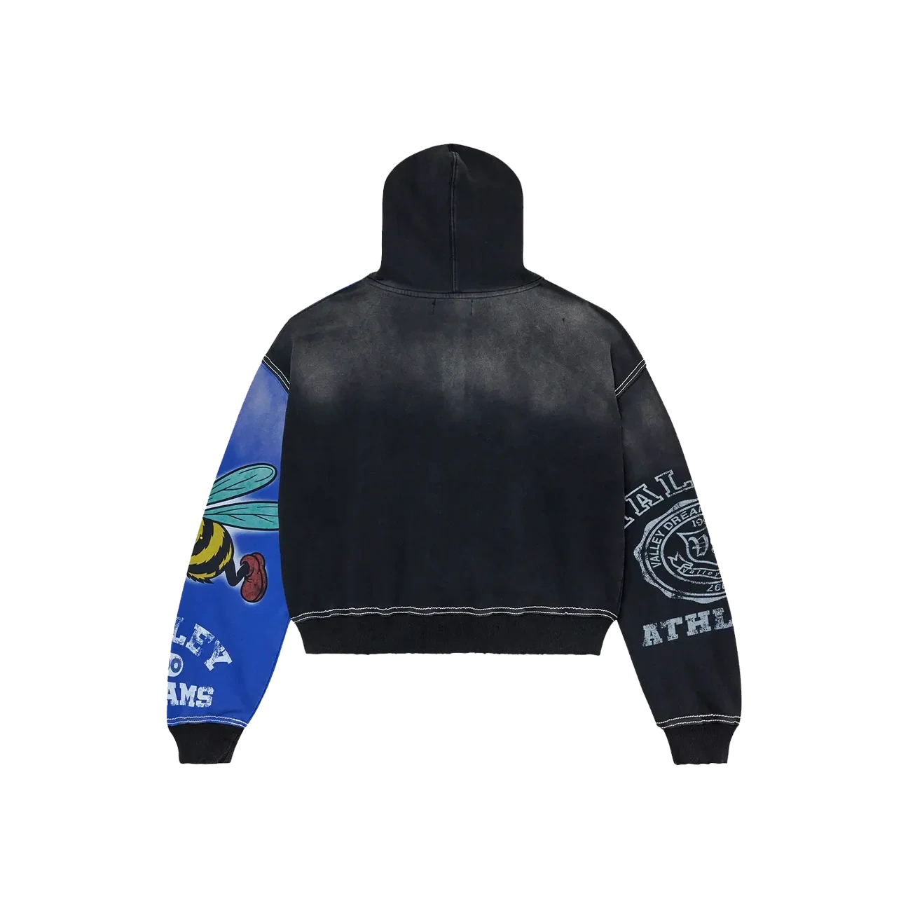 Vale Forever Bipolar Big Zip Up Black Blue - Image 1