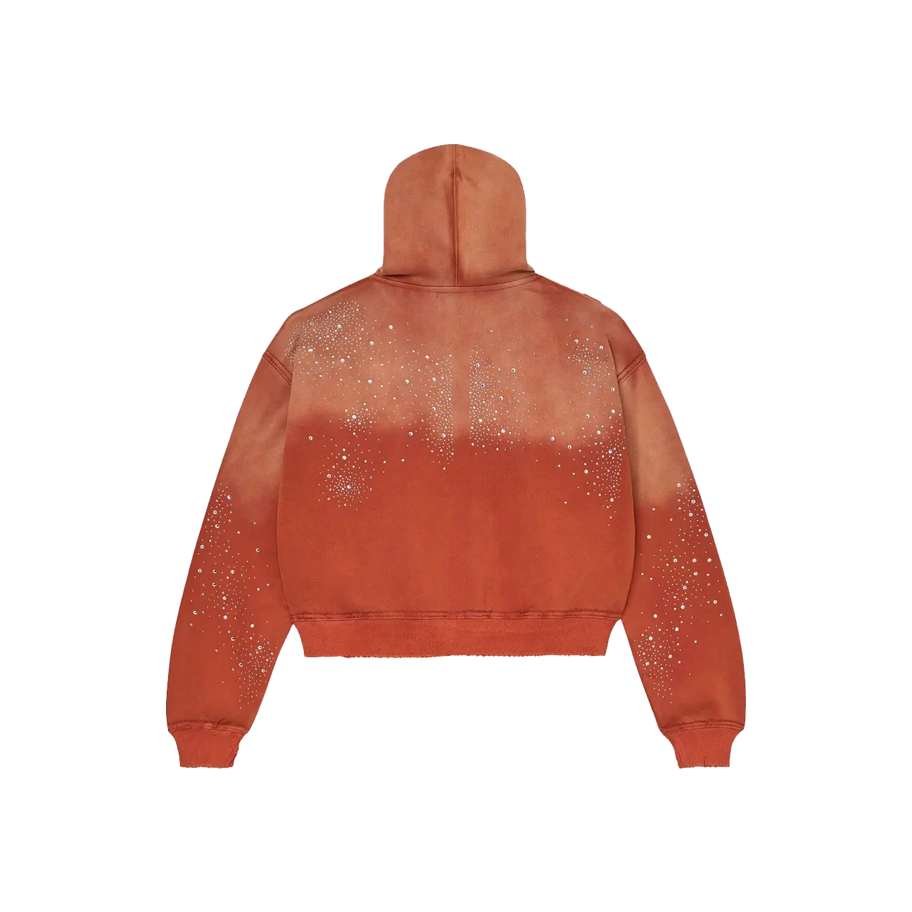 Vale Forever Classico Zip Up Hoodie Orange - Image 1
