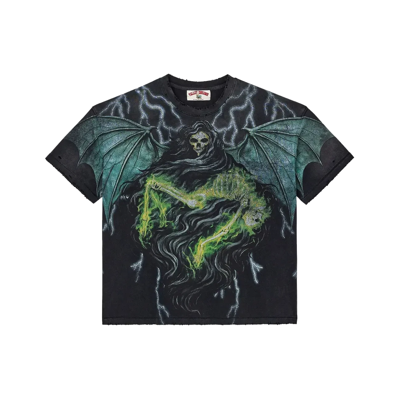 Vale Forever Grim Big Tee Black Produktfoto