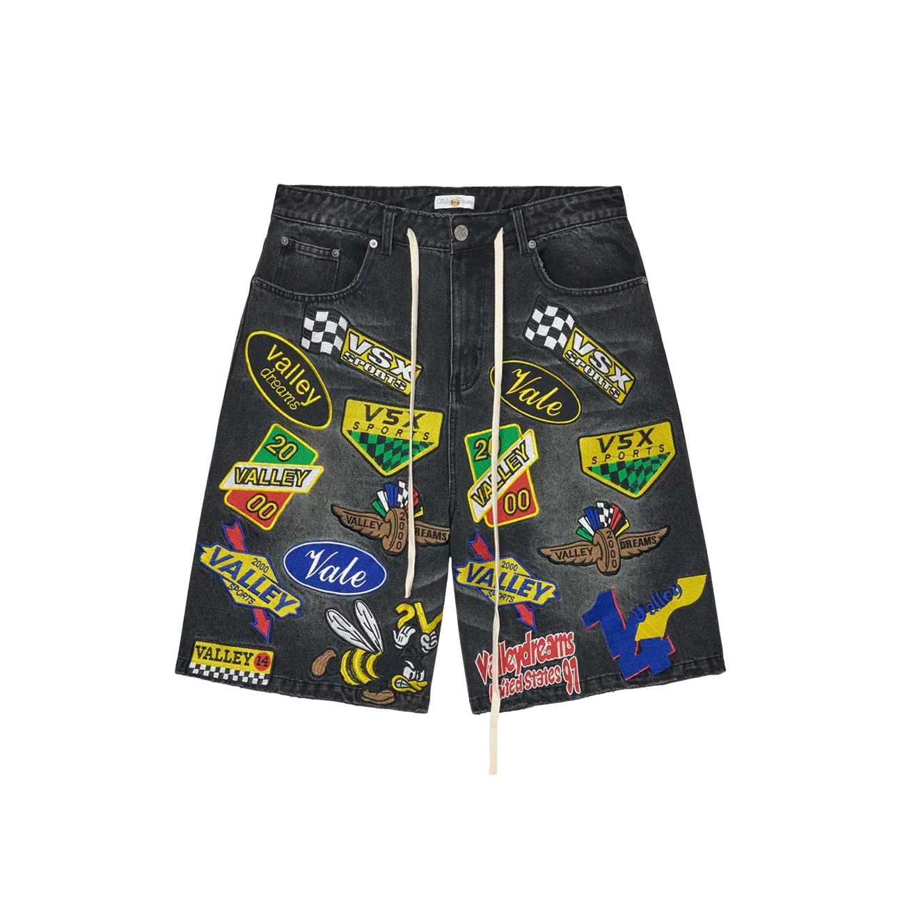 Vale Forever Passport Jorts Black Produktfoto