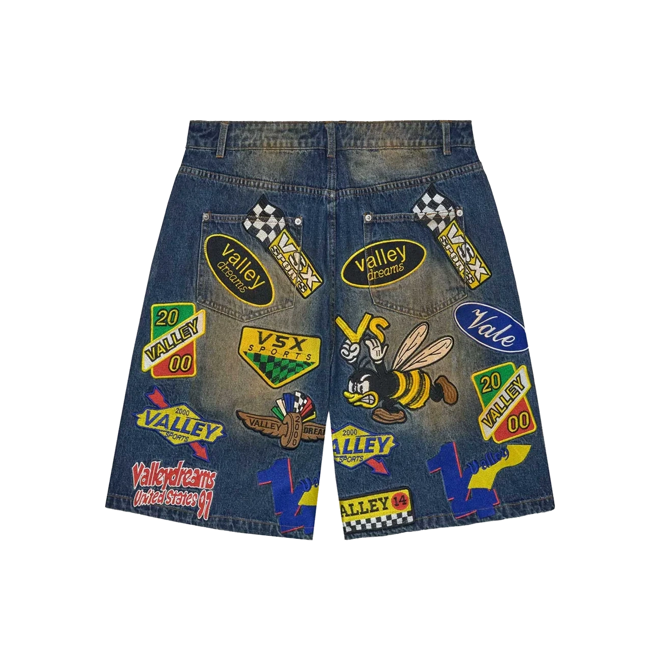 Vale Forever Passport Jorts Midwash - Image 1