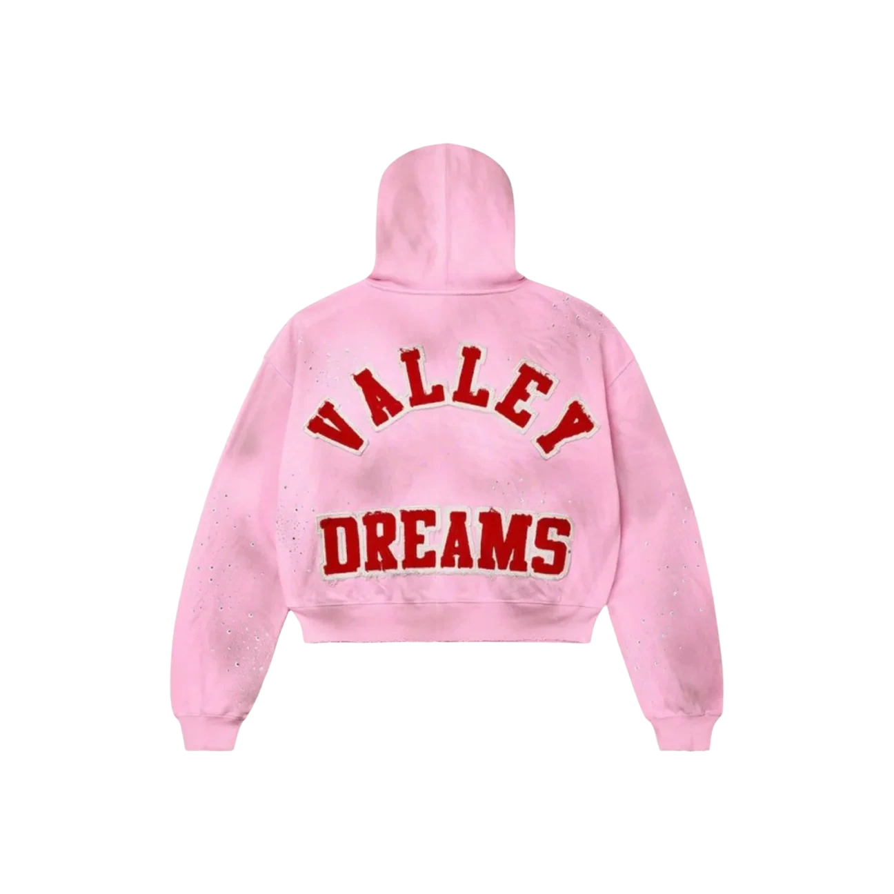 Vale Forever Pluto Clustered Zip Up Hoodie Pink - Image 1