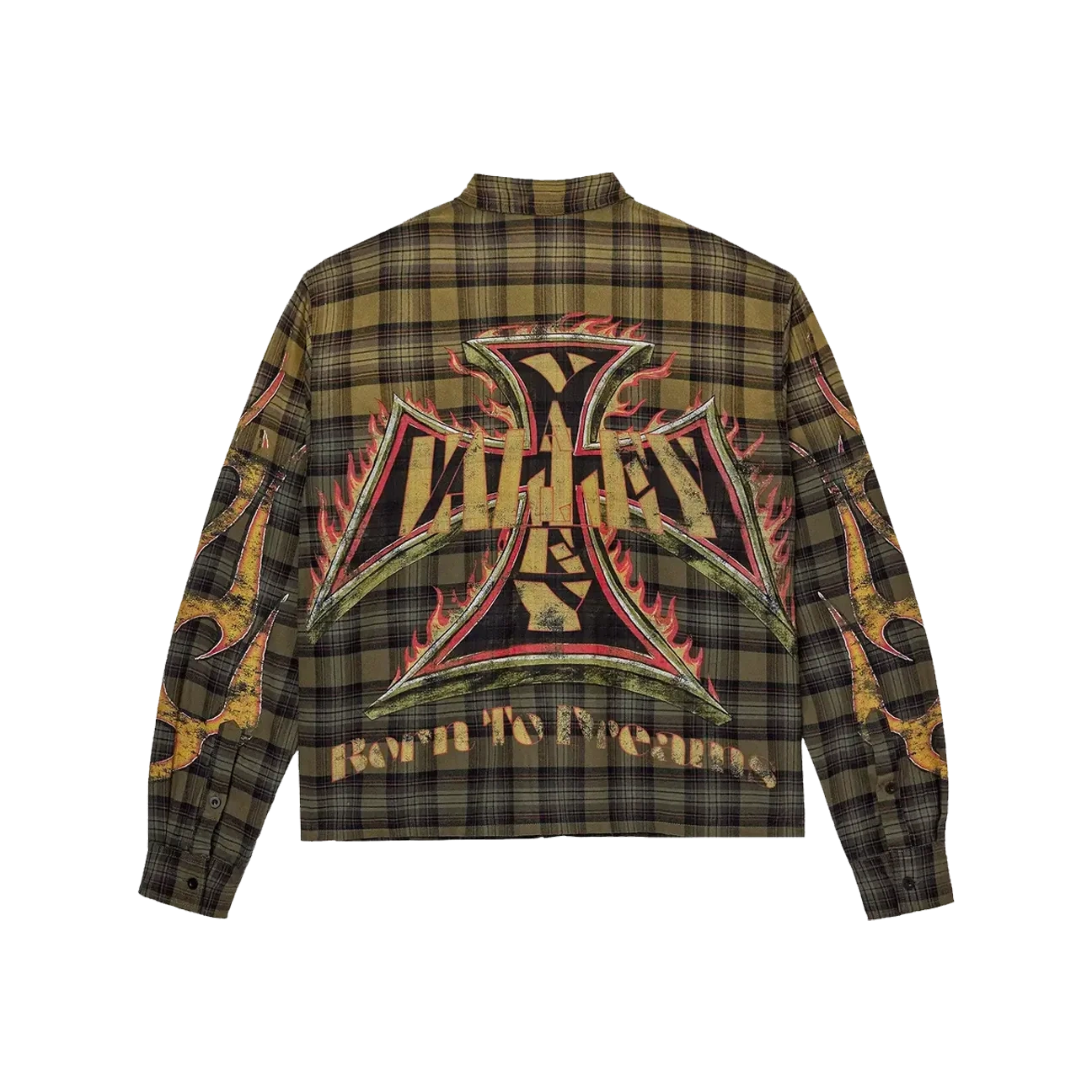 Vale Forever Reborn Flannel Green - Image 1