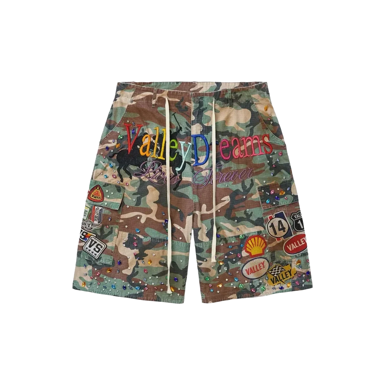 Vale Forever Valley Dreams DIY Shorts Camo Produktfoto