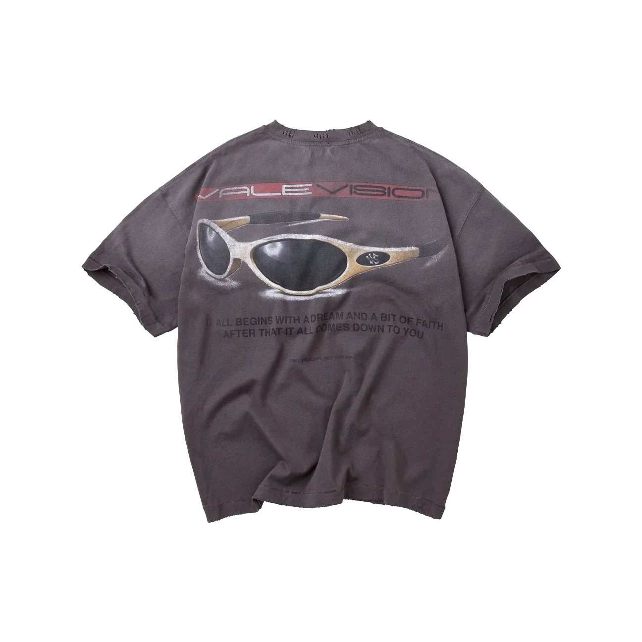 Vale Forever Vision Tee Charcoal - Image 1