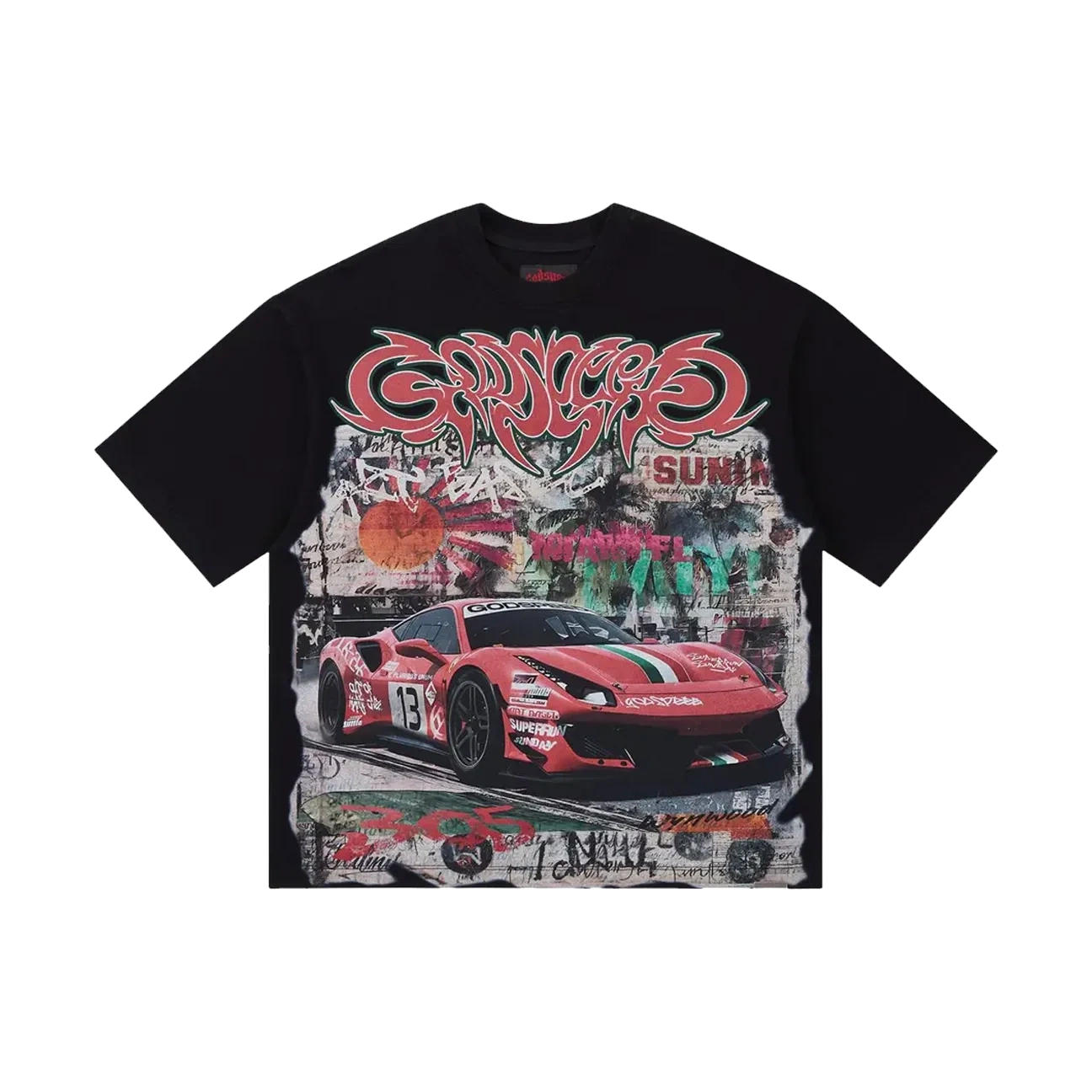 Godspeed 305 Superrun T-Shirt Black Produktfoto