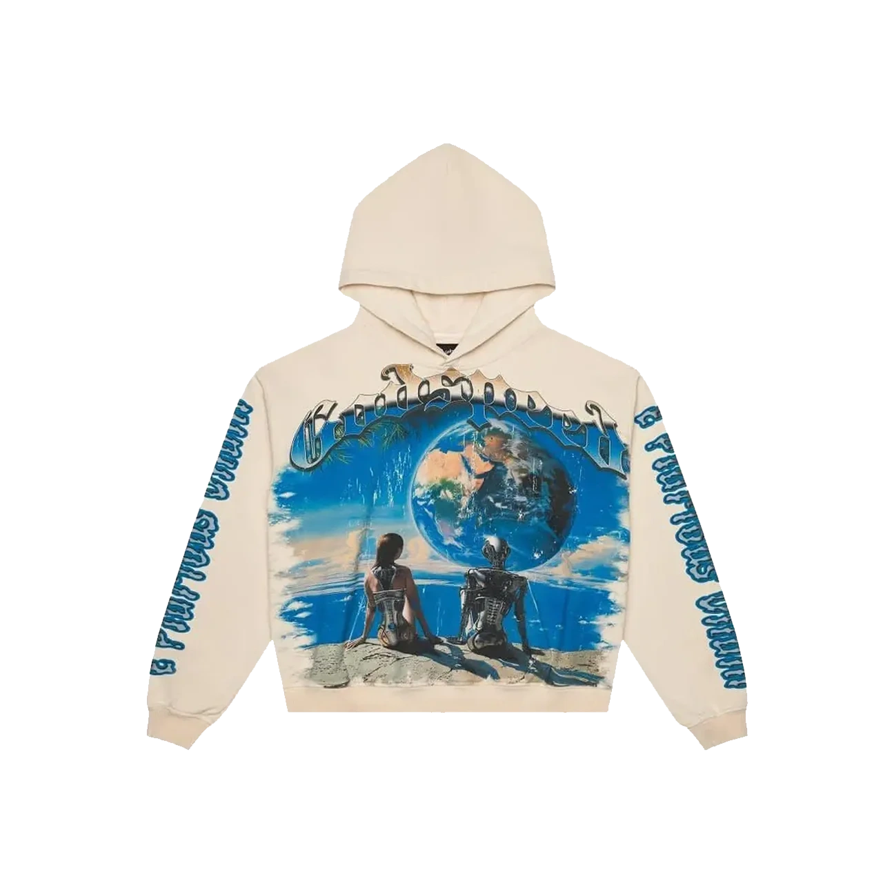 Godspeed Artificial Love Hoodie Bone Produktfoto
