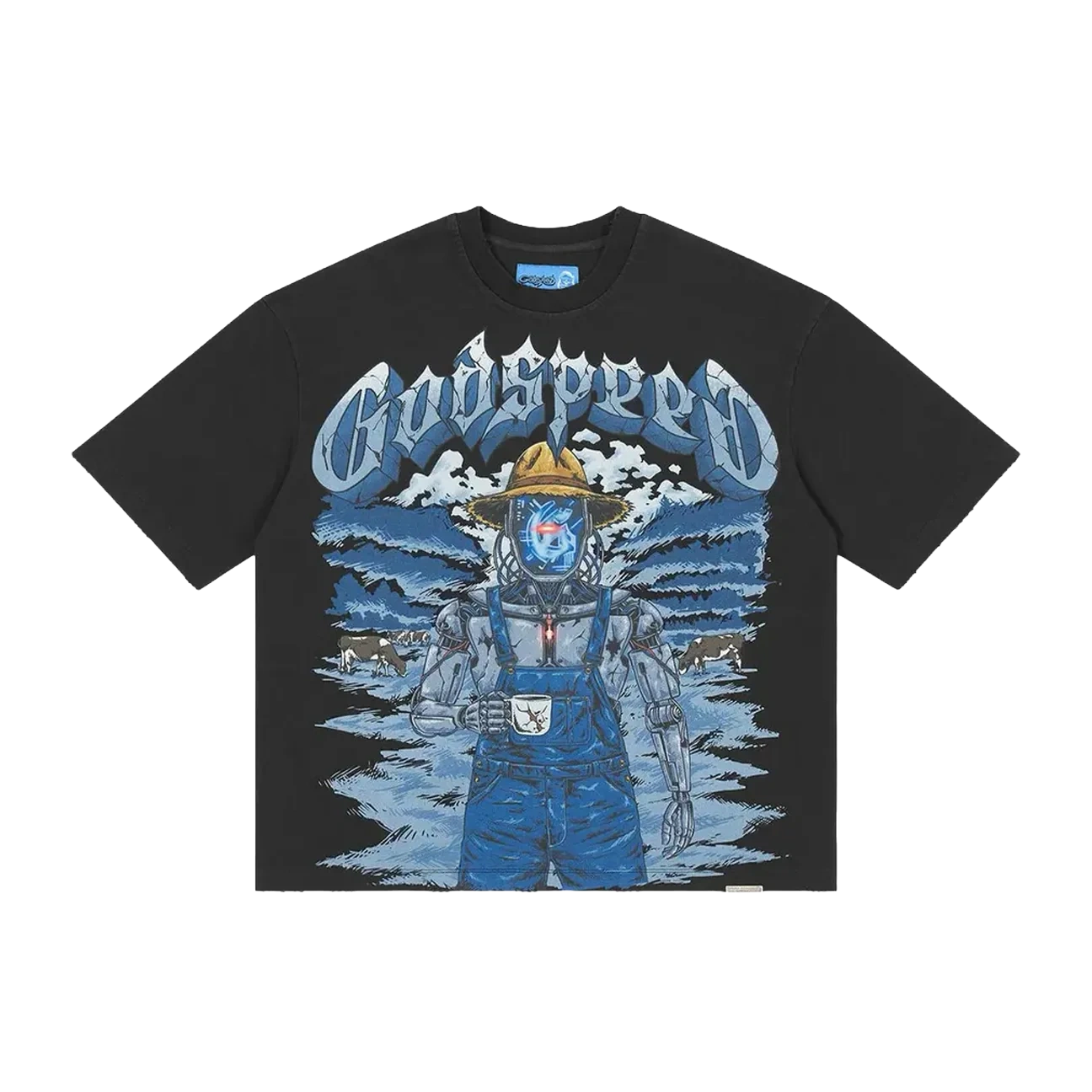 Godspeed Aura Farm T-Shirt Black Produktfoto