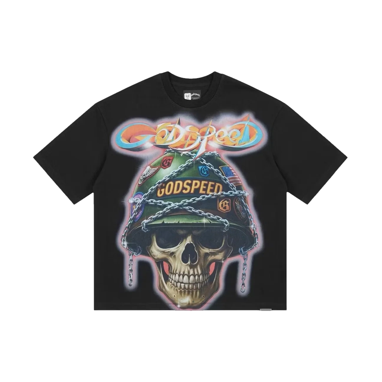 Godspeed Badges Of Honor T-Shirt Black Produktfoto