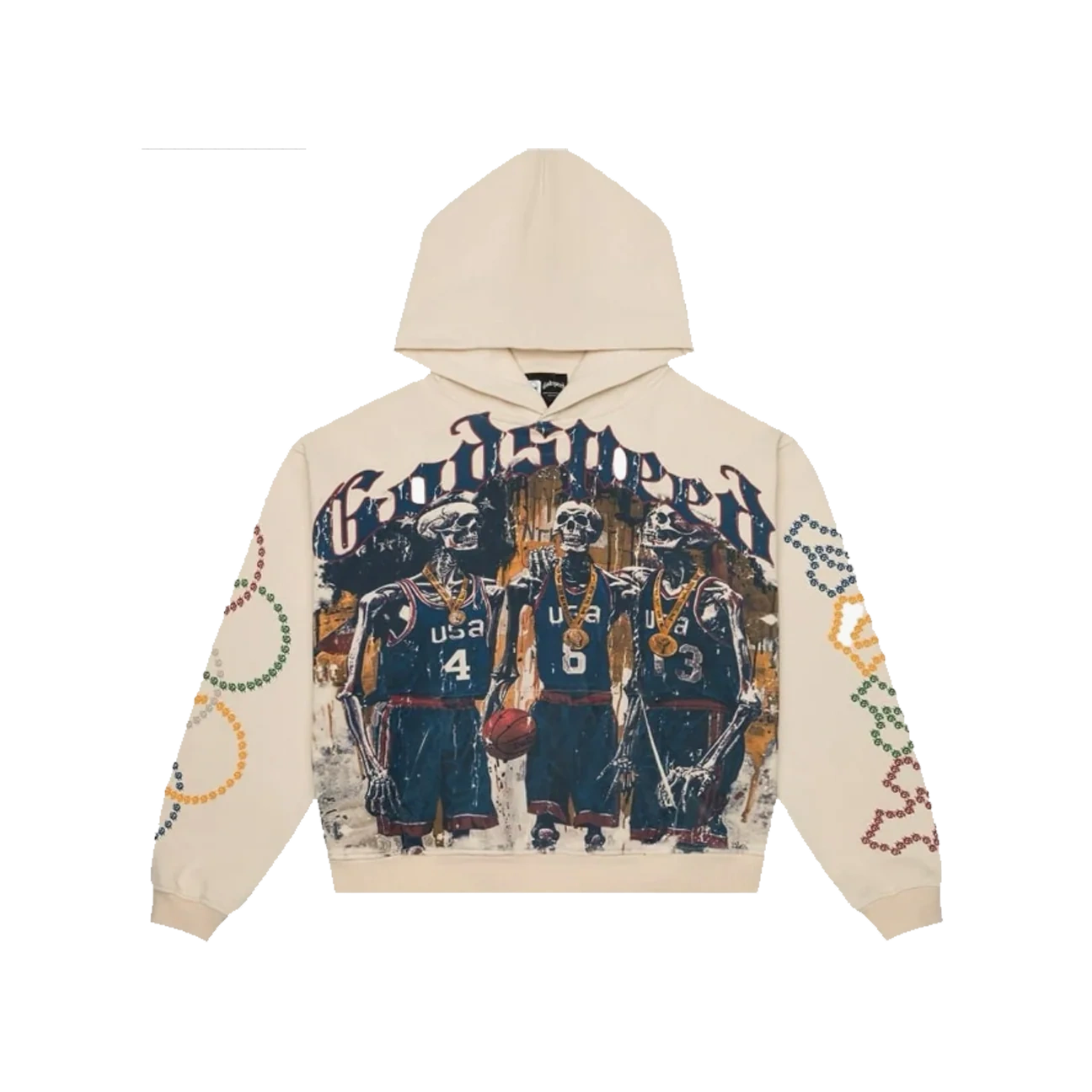 Godspeed Dream Team 24 Hoodie Bone Produktfoto
