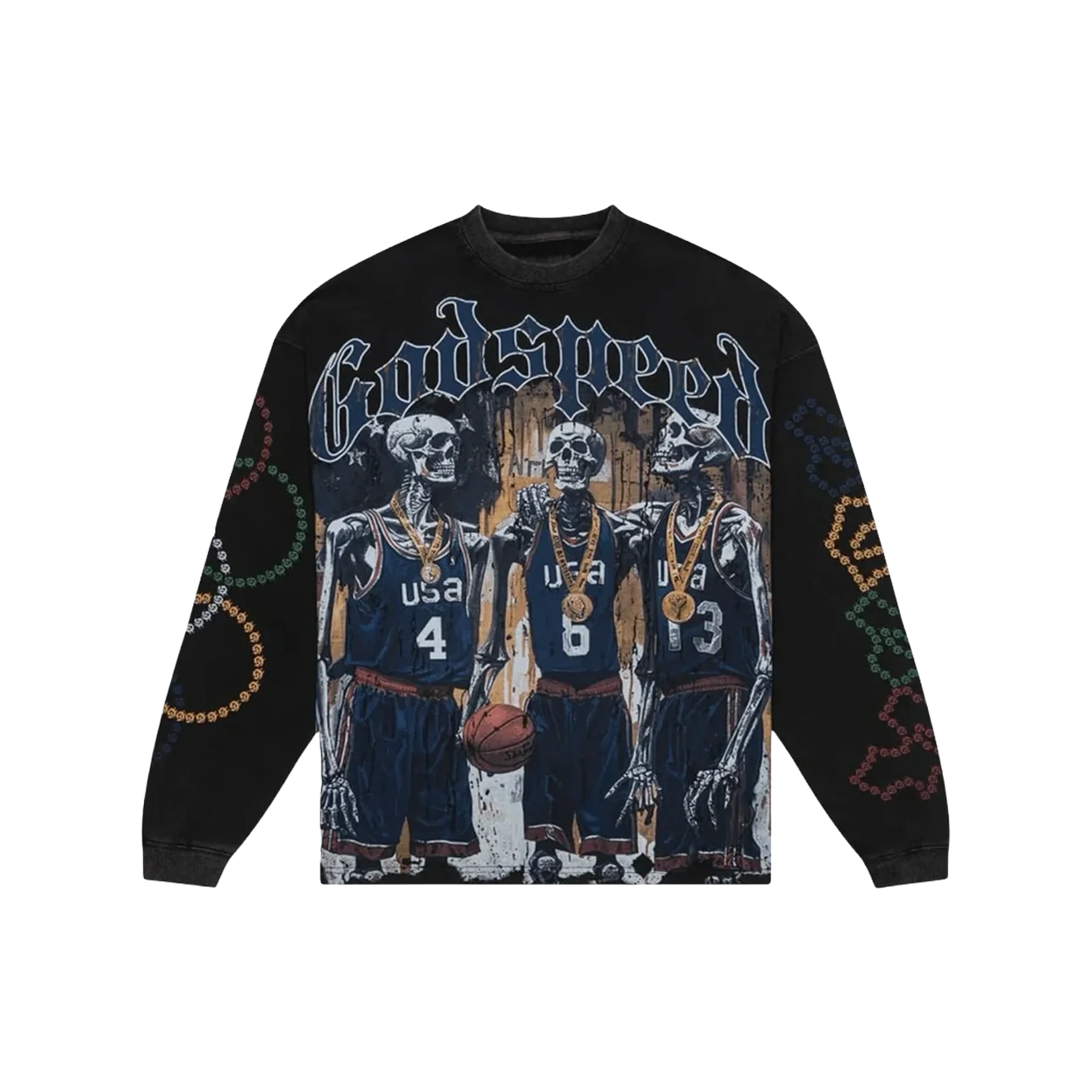 Godspeed DreamTeam 24 Long-Sleeve VVS T-Shirt Black Produktfoto