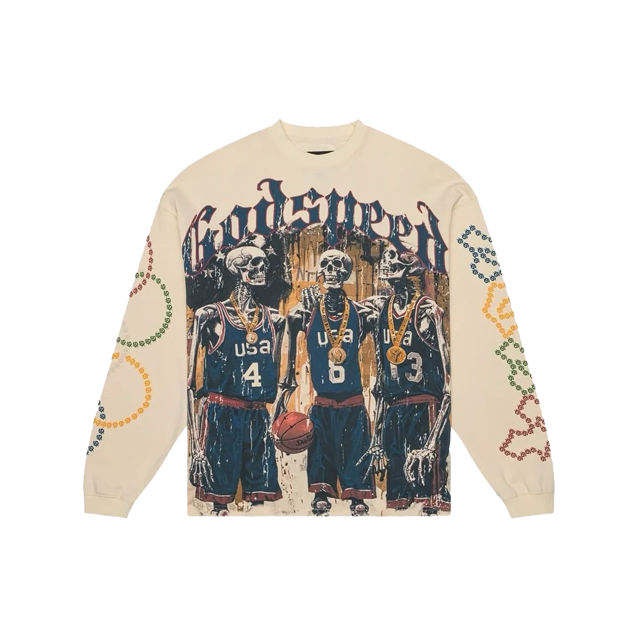 Godspeed DreamTeam 24 Long-Sleeve VVS T-Shirt Bone Produktfoto